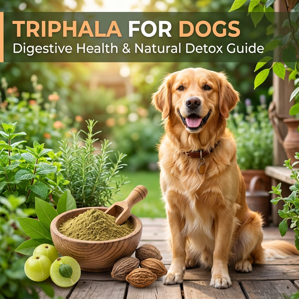 Triphala for Dogs: Digestive Health & Natural Detox Guide