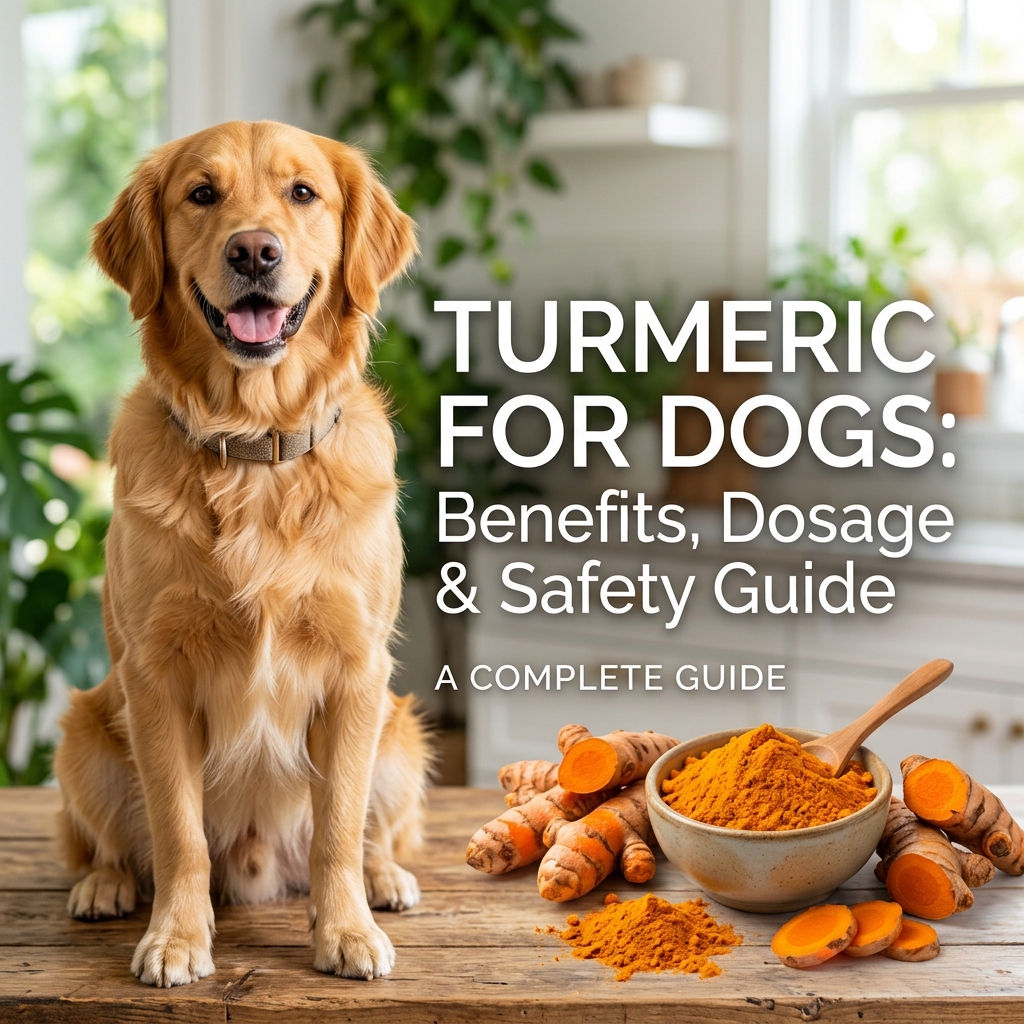 Turmeric for Dogs: Benefits, Dosage & Safety Guide